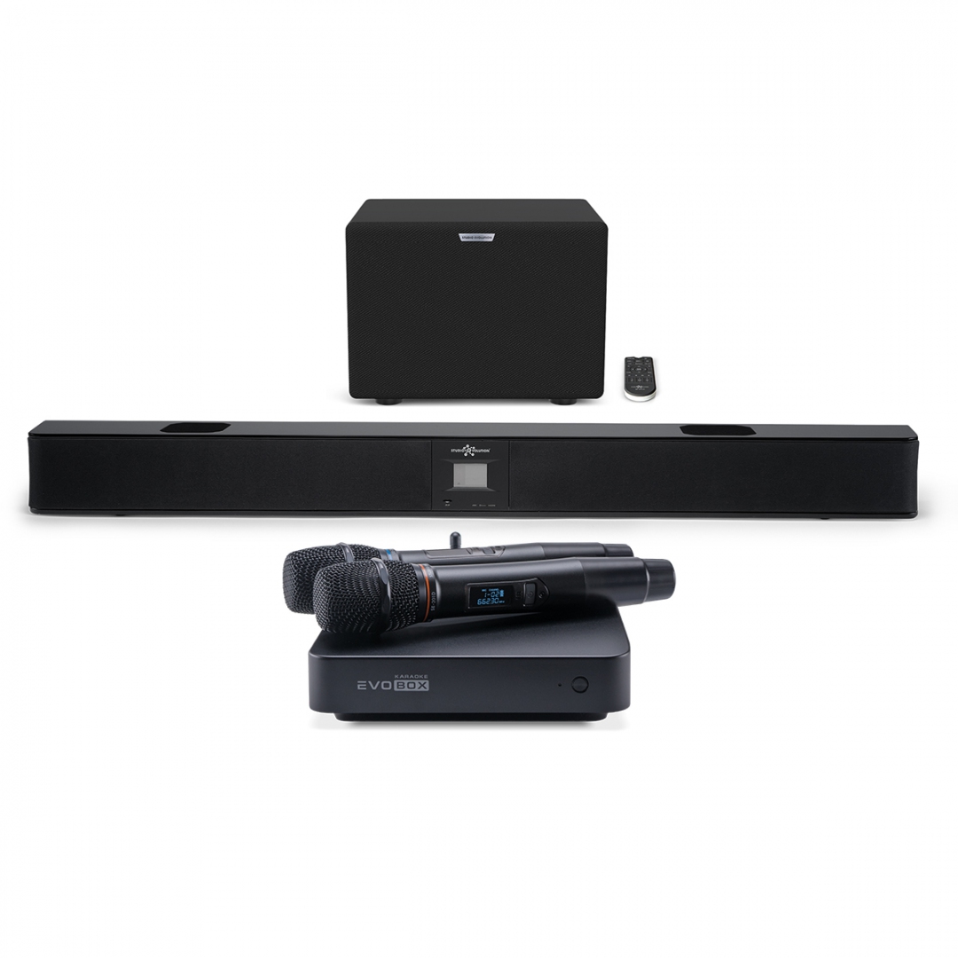 караоке-комплект EVOBOX Plus + EvoSound Bar (саундбар с караоке) в Электроуглях