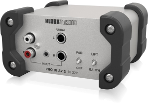 Klark Teknik DI 22P пассивный стерео директ-бокс в Электроуглях