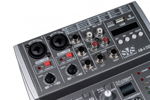 SVS Audiotechnik mixers AM-4 DSP Аналоговый микшерный пульт, 4-канала в Электроуглях